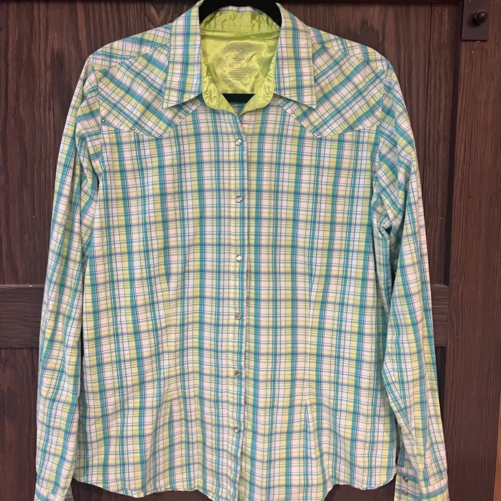 Plaid Western Shirt